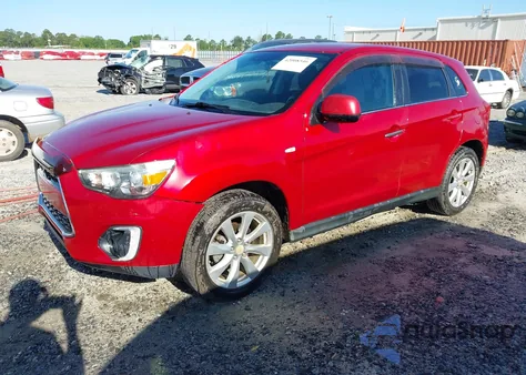 2015 Mitsubishi Outlander Sport Se из США, поврежденный, VIN 4A4AP4AU4FE007742